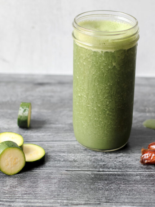 Ginger Greens Protein Smoothie