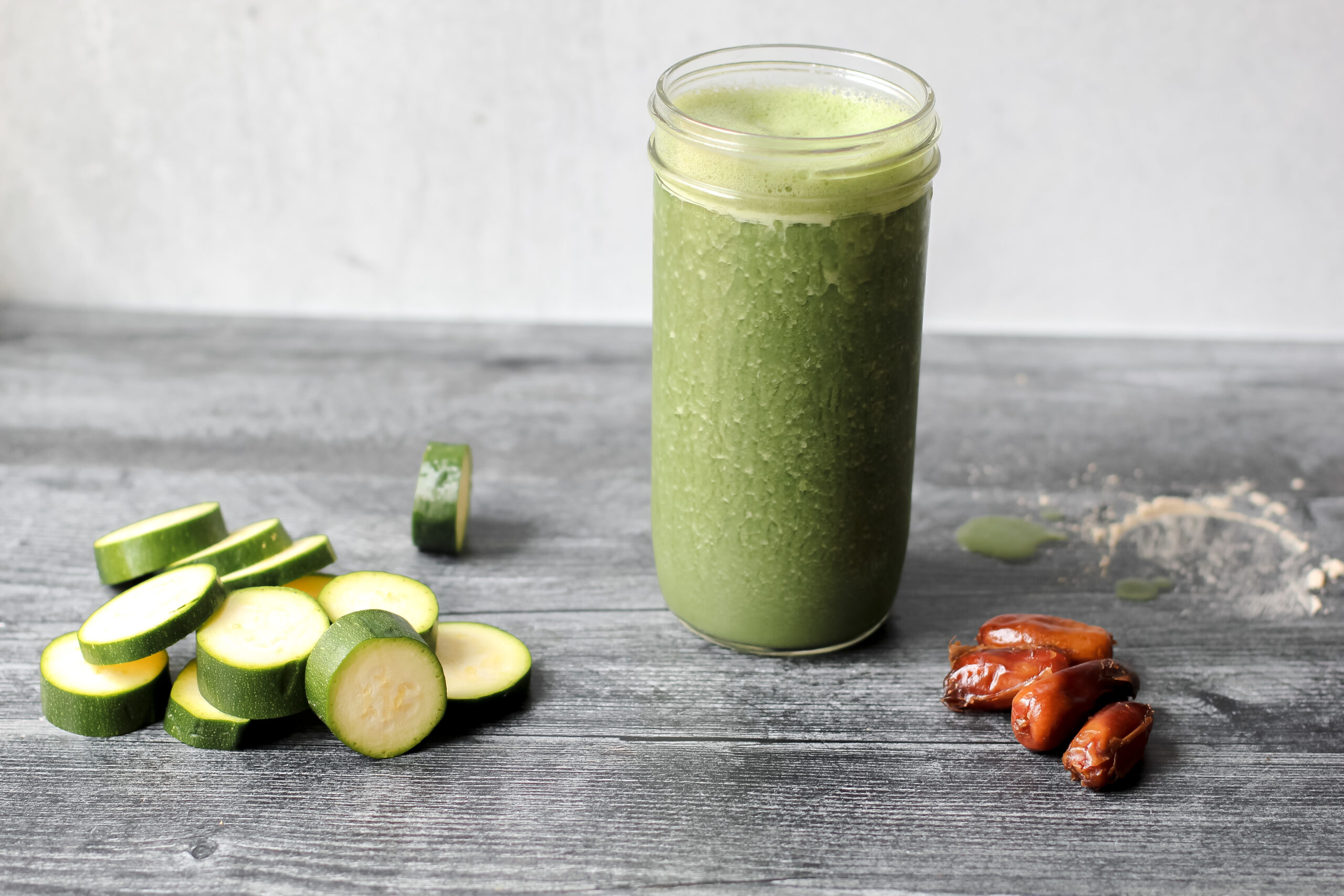 Ginger Greens Protein Smoothie