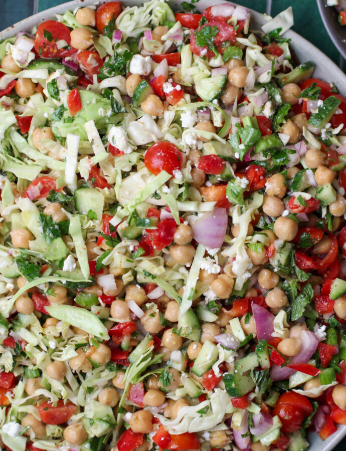 Chickpea Chopped Salad