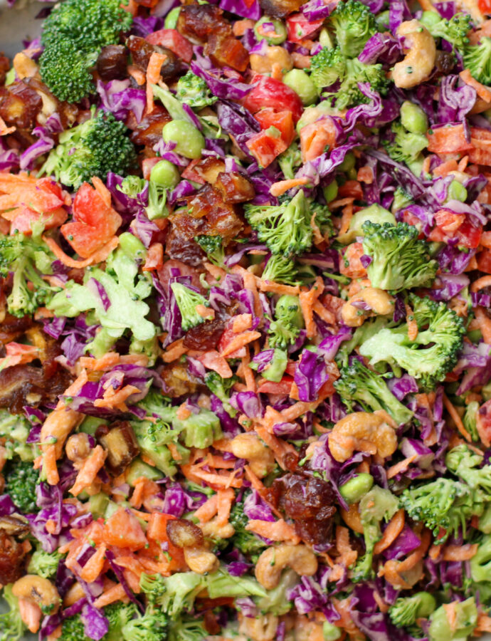 Broccoli and Date Salad